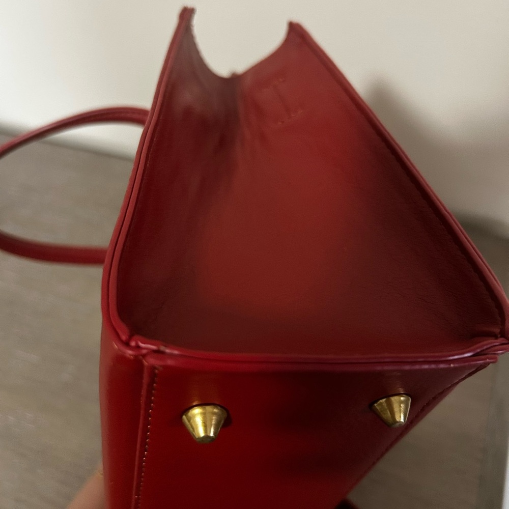 Pixie Mood AURORA Removable Wristlet, Vegan Leather Satchel, Wine color, EUC - Picture 7 of 12